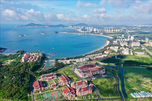 東山縣（無人機拍攝）。