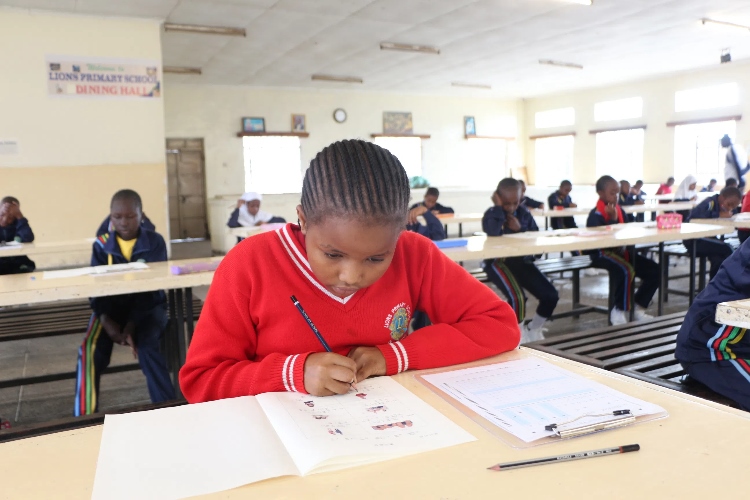 考場現(xiàn)場。埃格頓大學(xué)孔子學(xué)院供圖