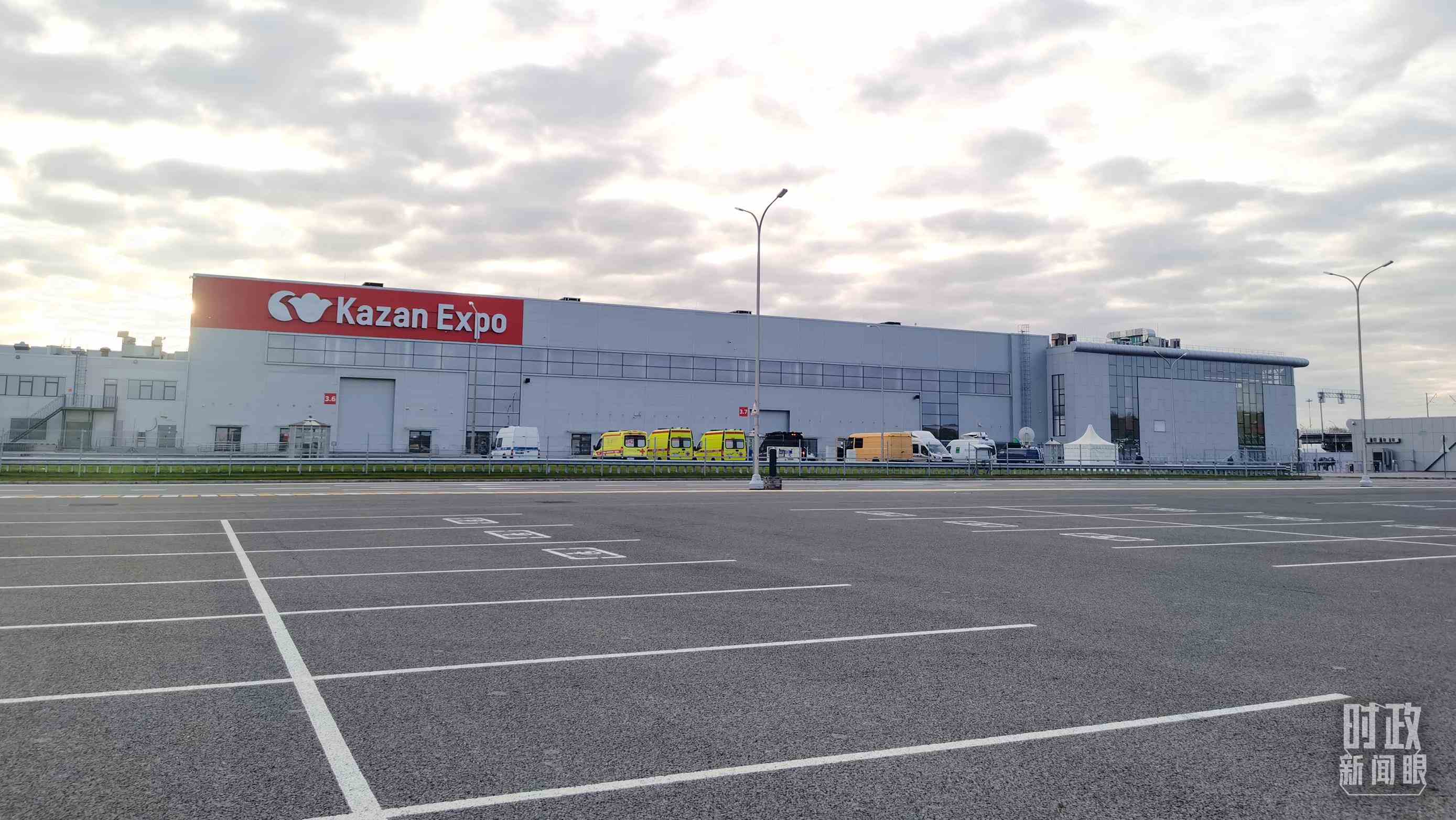 △ 喀山會展中心。（總臺央視記者曹亞星拍攝）