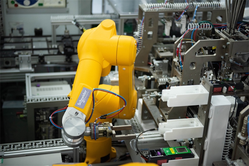 施耐德電氣無錫燈塔工廠。施耐德電氣供圖