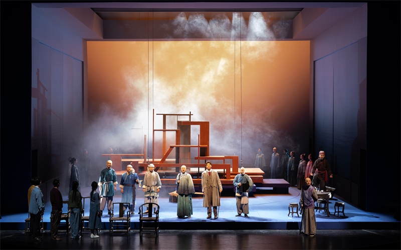 《北上》劇照。中國(guó)國(guó)家話劇院供圖