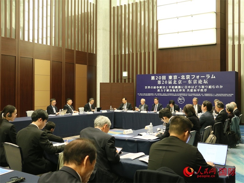 和平秩序分論壇現(xiàn)場。人民網(wǎng) 許可攝