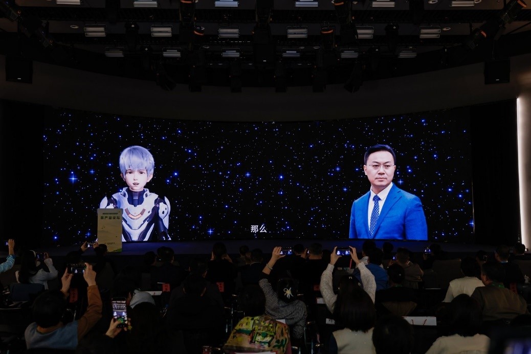 中國工程院院士、湖南師范大學校長劉仲華與人民網(wǎng)數(shù)字人白澤線上對話