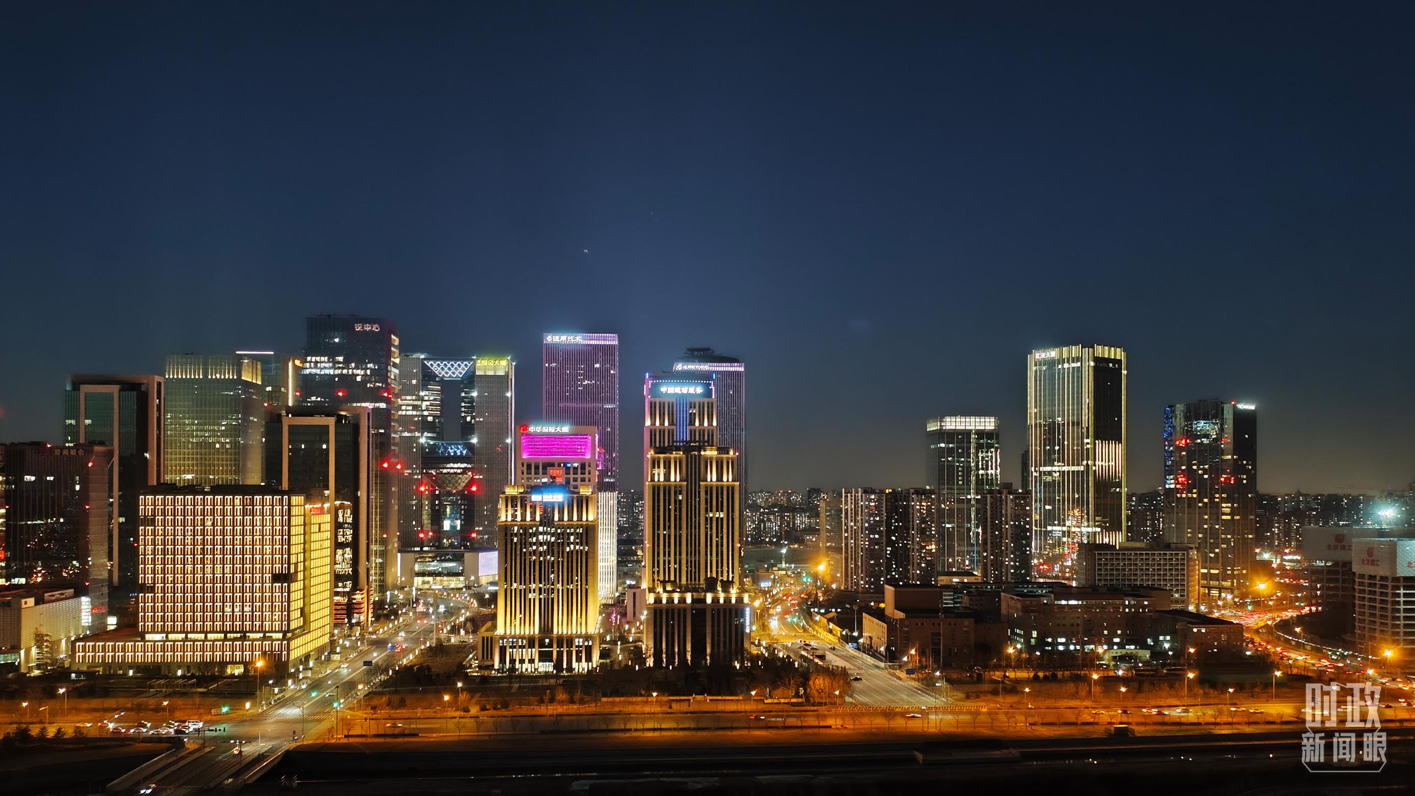 △北京麗澤商務(wù)區(qū)。（總臺央視記者薛冠南拍攝）