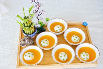 參賽作品“白雪尋蓮”。主辦方供圖