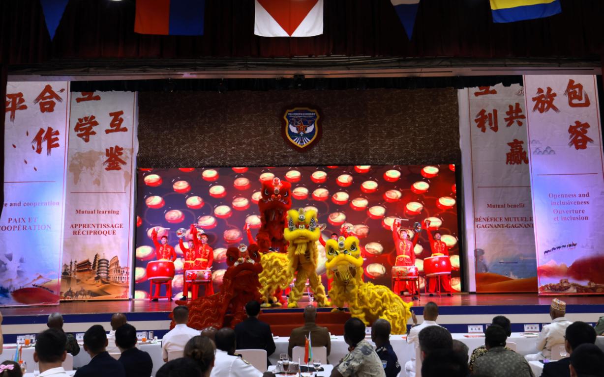 舞獅表演《金獅送福》。主辦方供圖