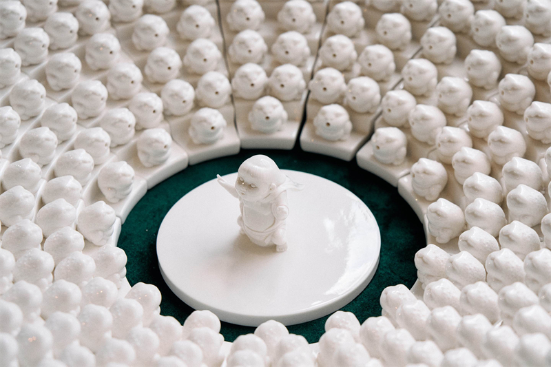 倫敦手工周中國館展品。楊浩鵬攝