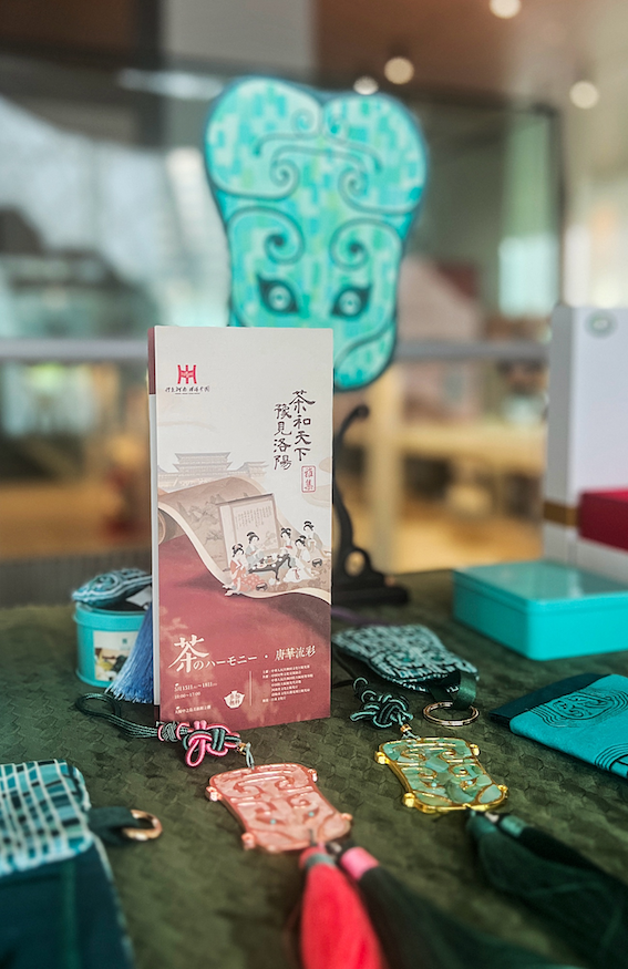 洛陽非遺展示區(qū)。中國駐大阪旅游辦事處供圖