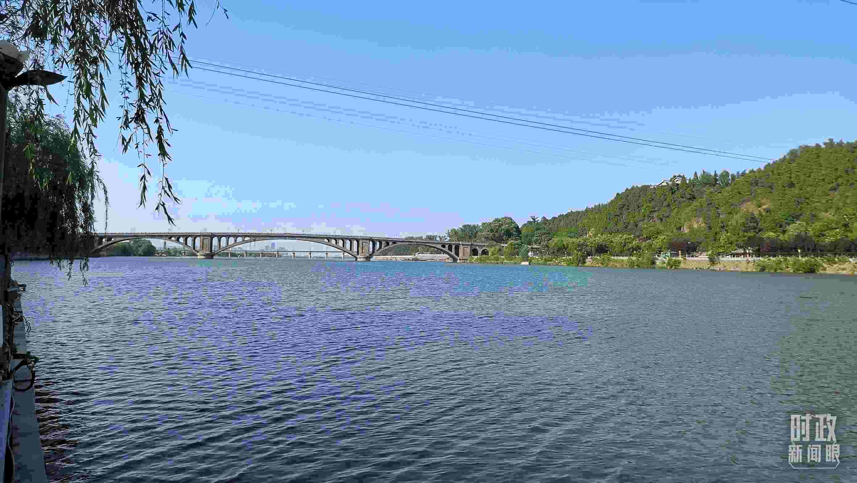 △伊河。（總臺央視記者范一鳴拍攝）