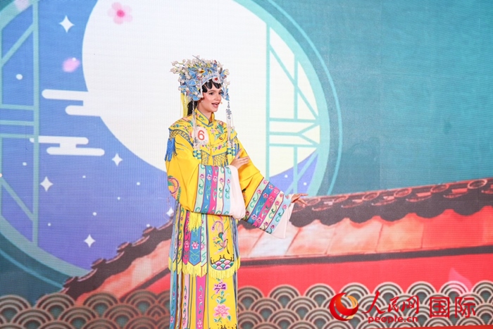 京劇表演。人民網(wǎng)記者任皓宇攝